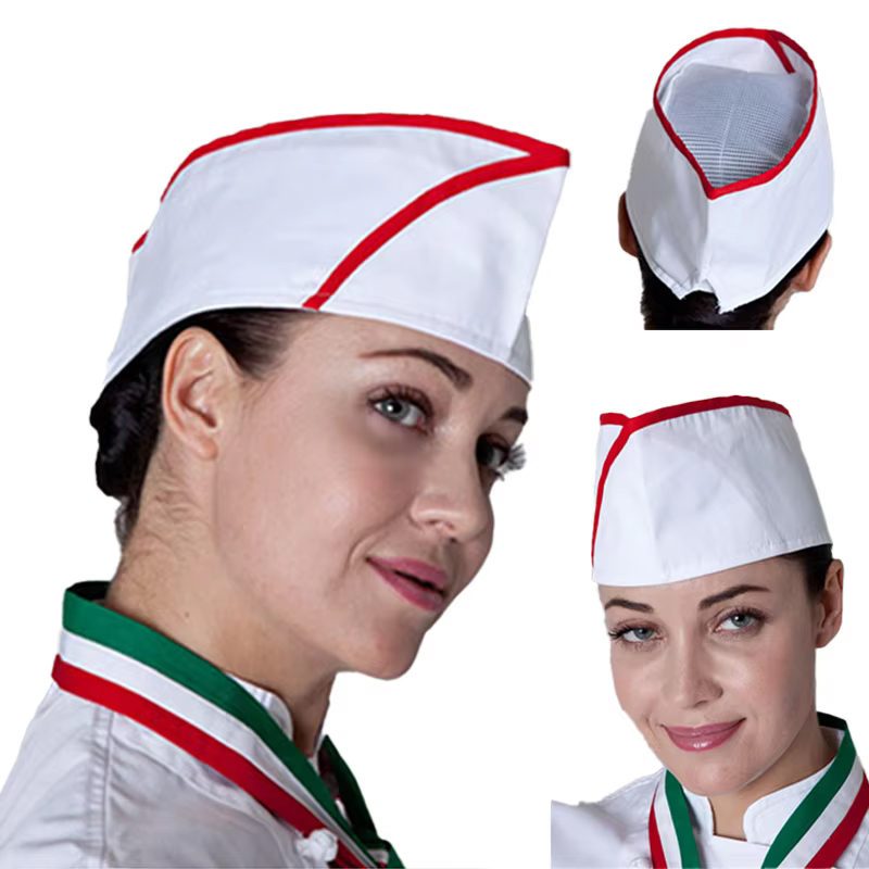 Snapback Hat Flat - Шляпа шеф-повара для кейтеринга, кухонная кепка