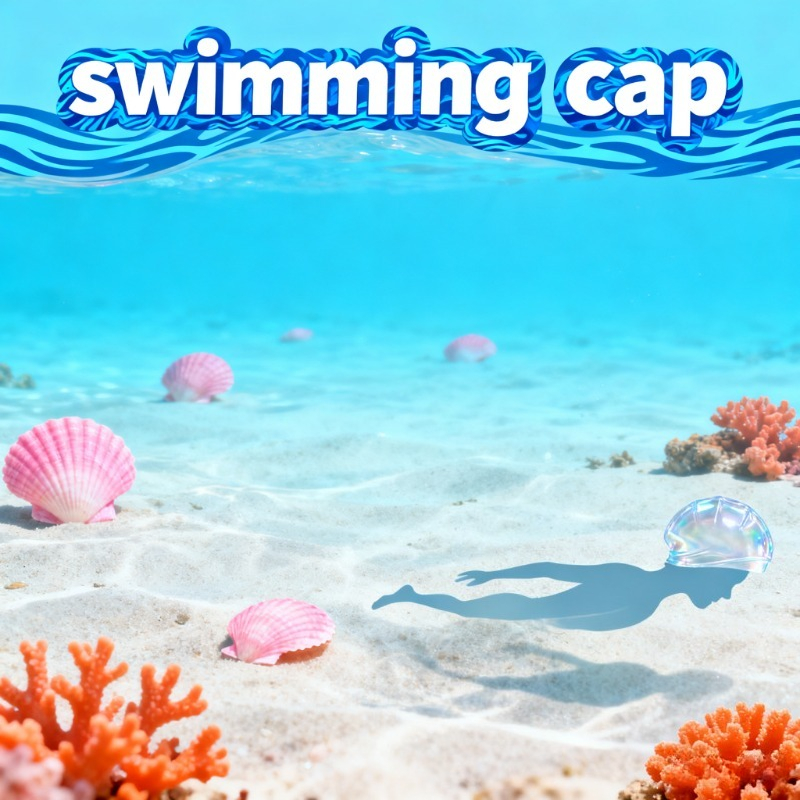 Swim Hat Silicone - Удобная детская шапочка для плавания, силиконовый