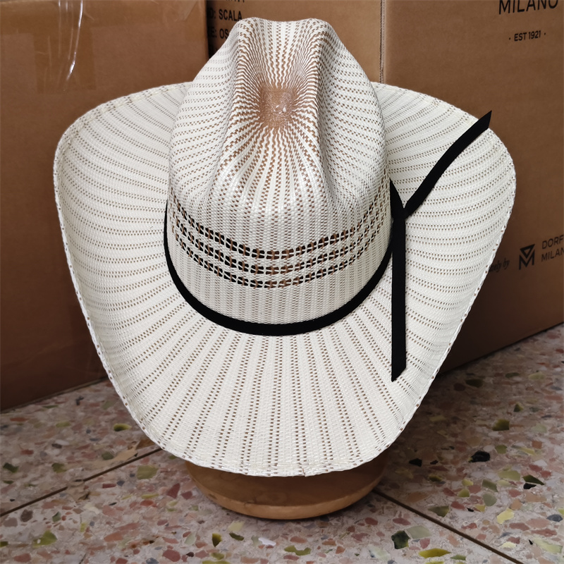 Cowboy Hat Straw - Ковбойская шляпа, разноцветная шляпа с загибом,