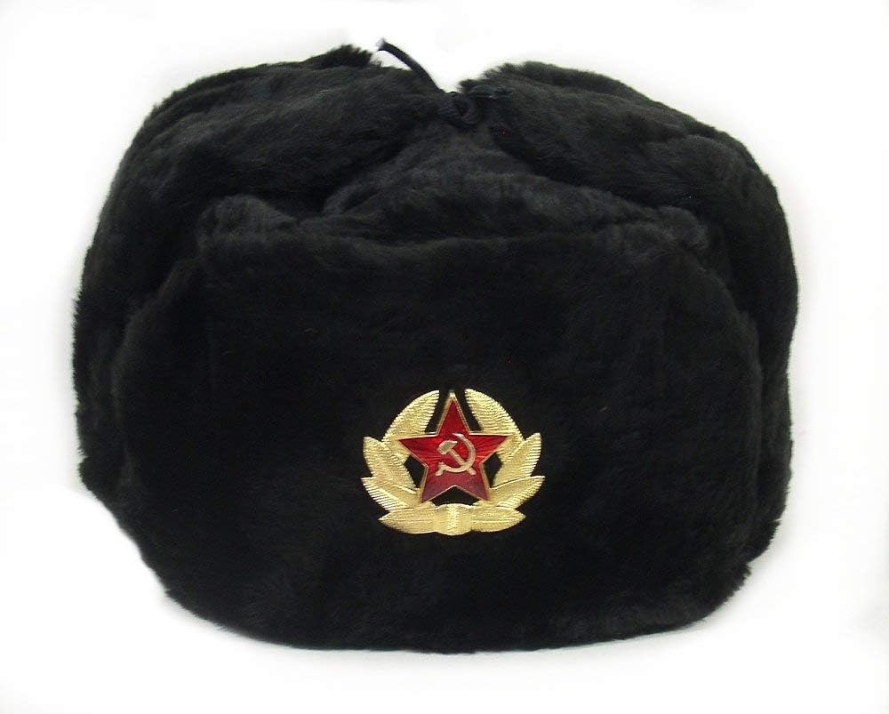 Winter Trapper Hat - Русская шапка-ушанка в стиле советской армии,