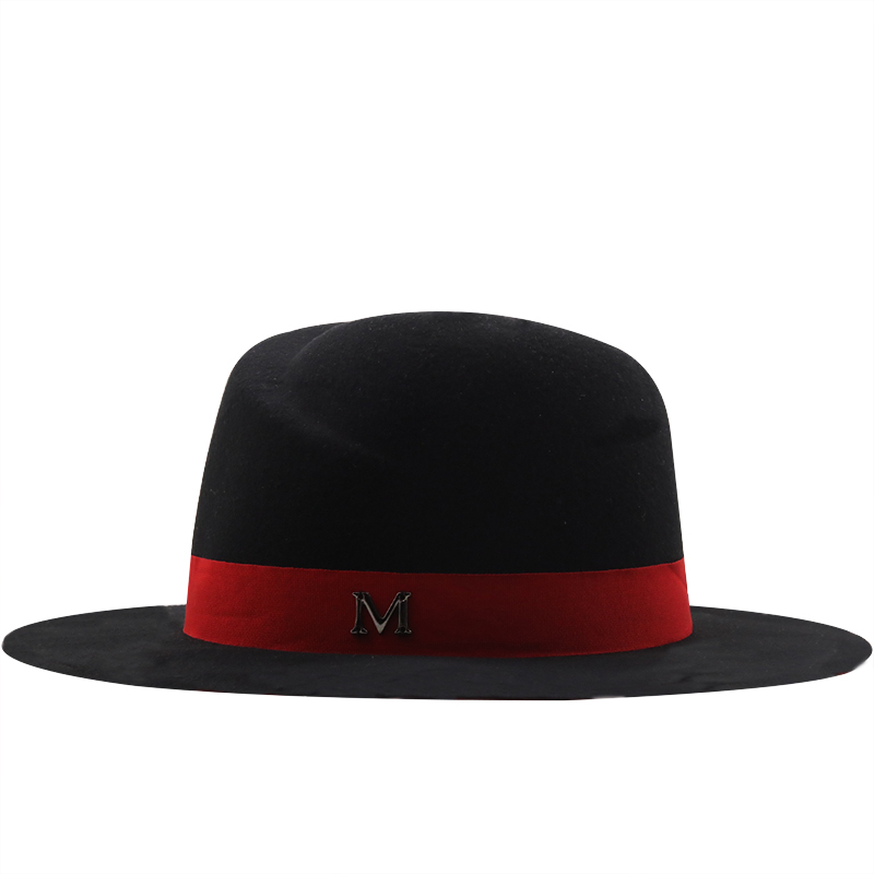 Новый внешний черный внутренни – обзор и цена Fedora Hat Wool