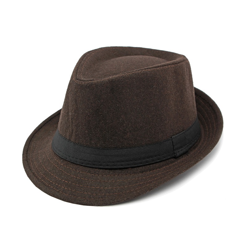 Мужская шапка, новая осенне-зи – обзор и цена Fedora Hat Wool