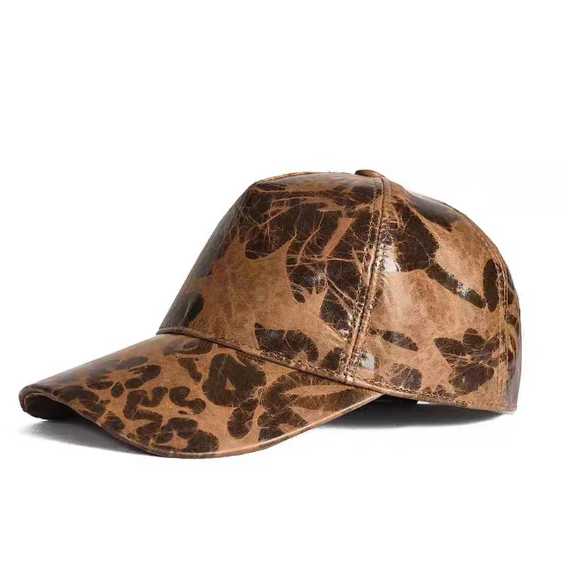 Кожаные бейсболки с буквенным  – обзор и цена Baseball Cap Structured