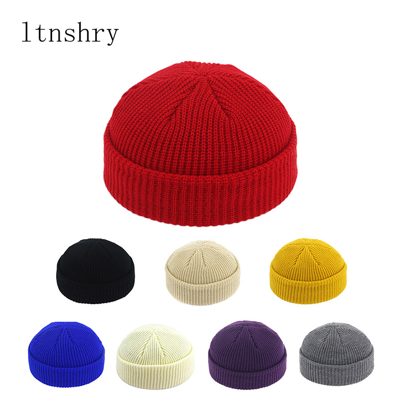 Шапка-бини унисекс, вязаная в  – обзор и цена Beanie Cuffed Knit