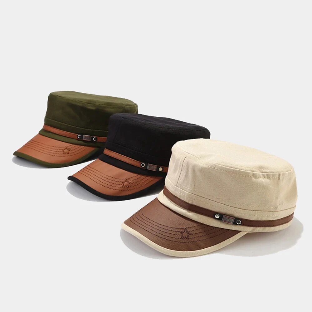 Повседневная кадетская шляпа,  – обзор и цена Snapback Hat Flat