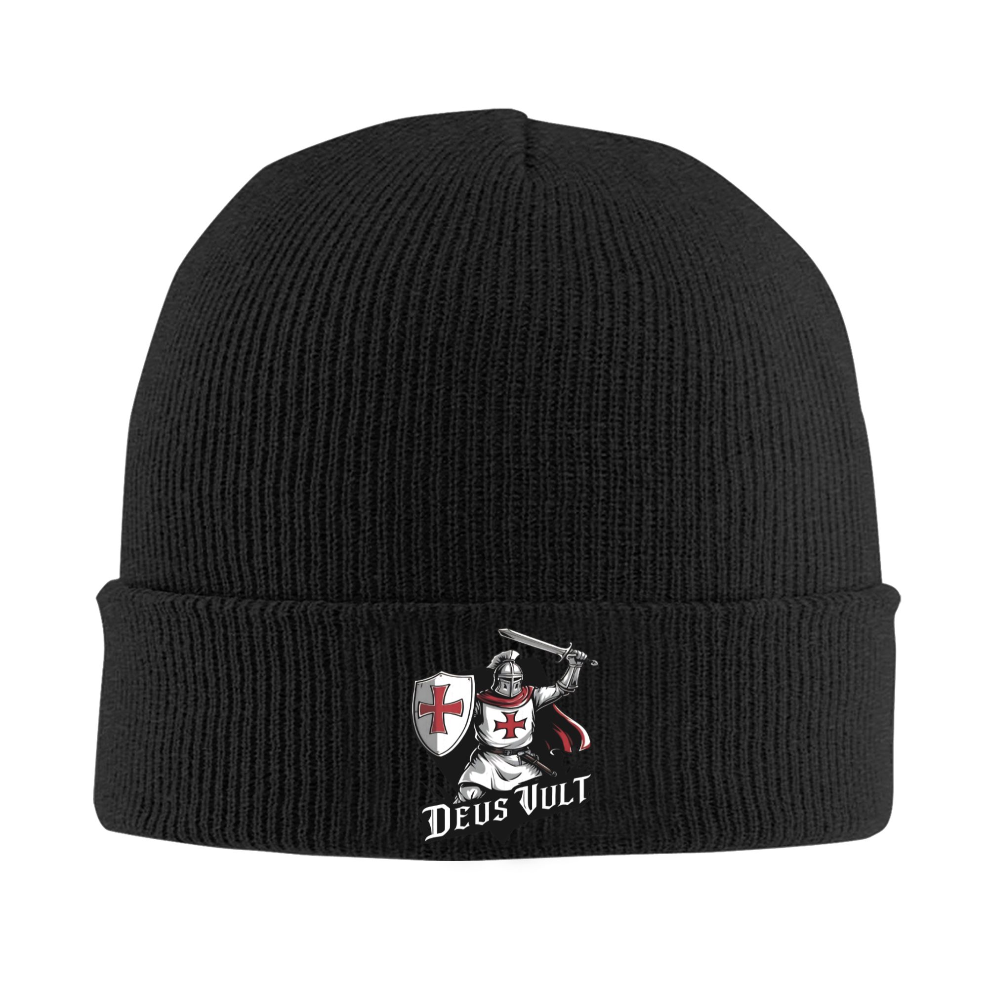 Deus Vult - Шапка-бини с отвор – обзор и цена Beanie Cuffed Knit