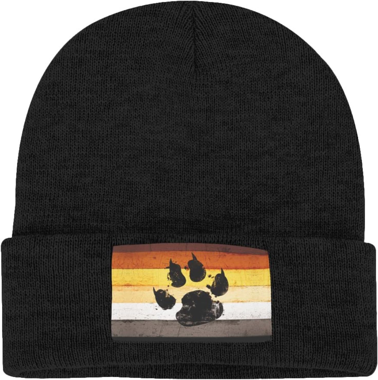 Гей-флаг Медвежья лапа ЛГБТ Вя – обзор и цена Beanie Cuffed Knit