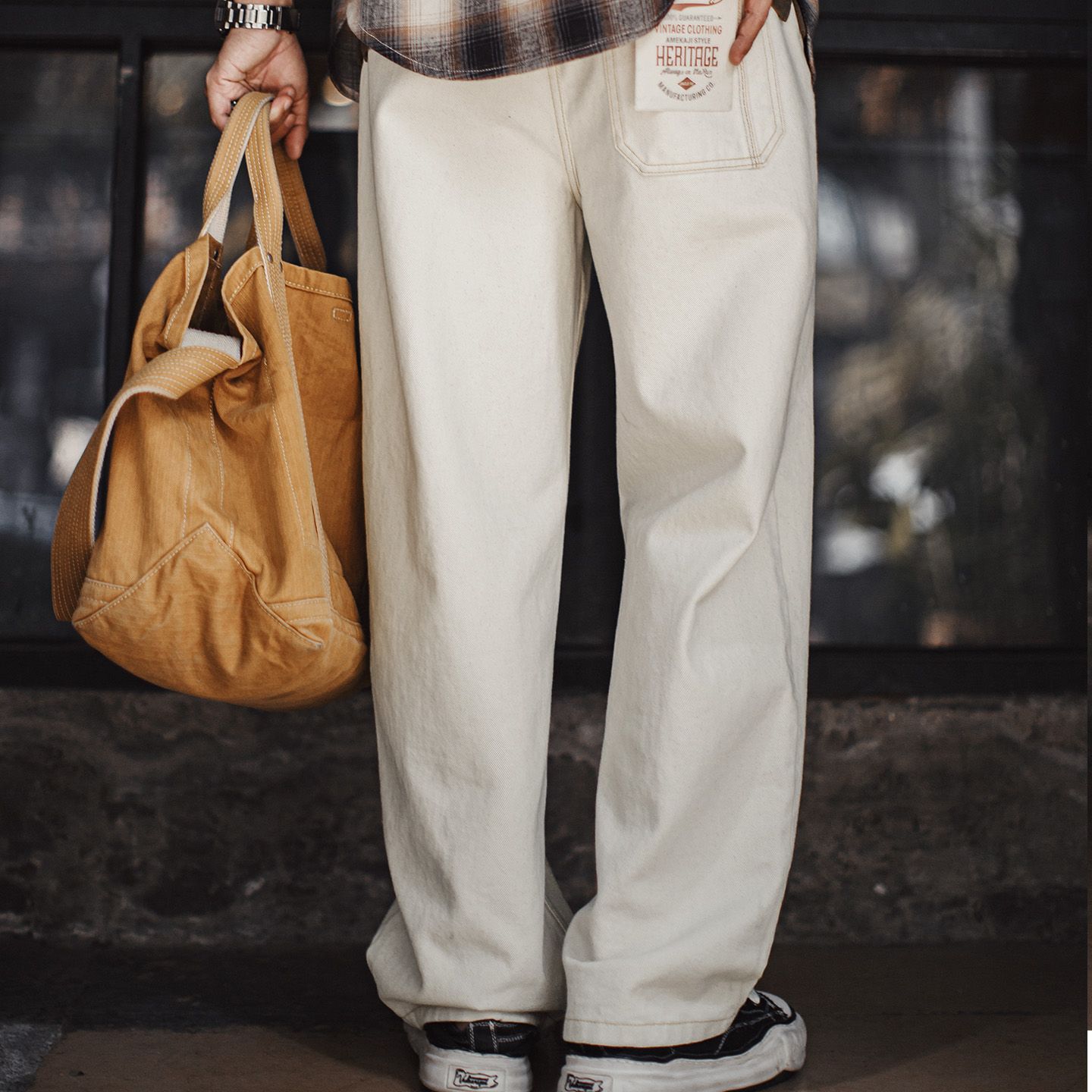 Мужские винтажные белые джинсы – обзор и цена Levis Jeans 501